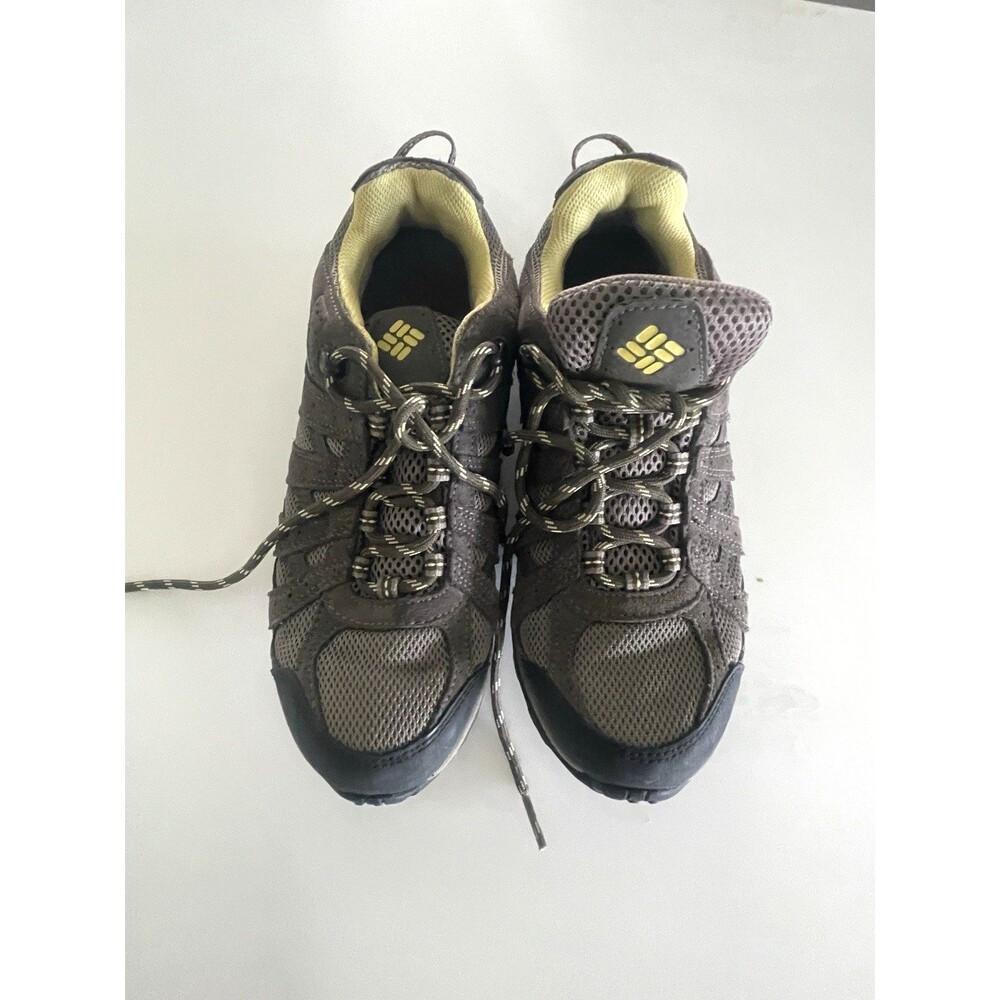 Columbia Womens Size 9 Hiking Grip Trail Shoes Brown Omni Grip Trail Outdoor
